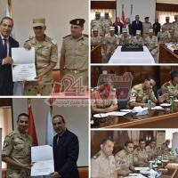 معهد بحوث البترول المصري يقيم حفل بمناسبة تخريج الدفعة الاولي