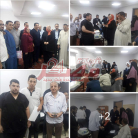 اجراء 45 عملية جراحية من خلال قافلة تقودها وكيل وزارة الصحة بالجيزة