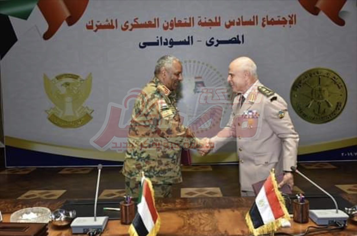 رئيس أركان حرب القوات المسلحة يلتقى رئيس الأركان المشتركة السودانية .