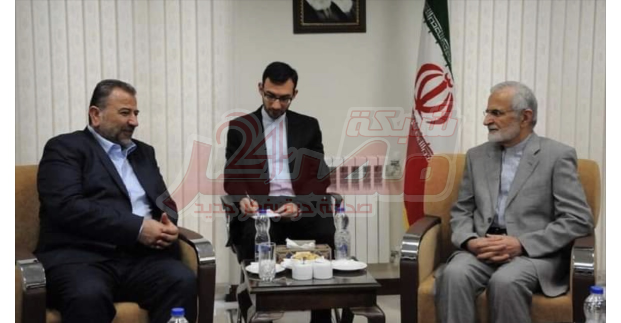 رئيس المجلس الإستراتيجي للعلاقات الخارجية الإيرانية يجتمع مع وفد حماس في طهران