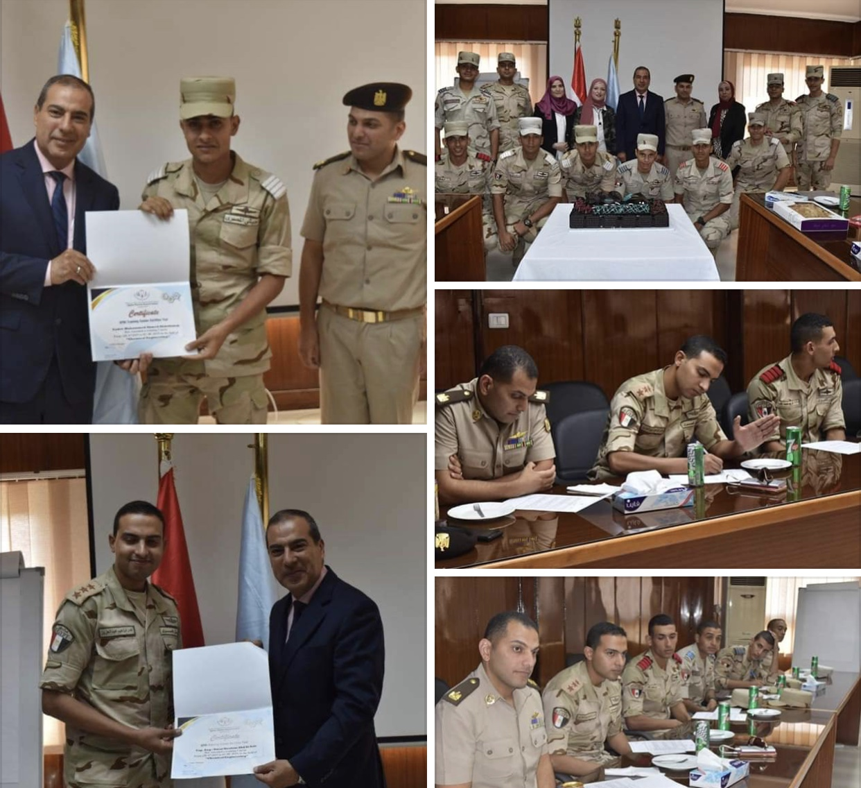 معهد بحوث البترول المصري يقيم حفل بمناسبة تخريج الدفعة الاولي