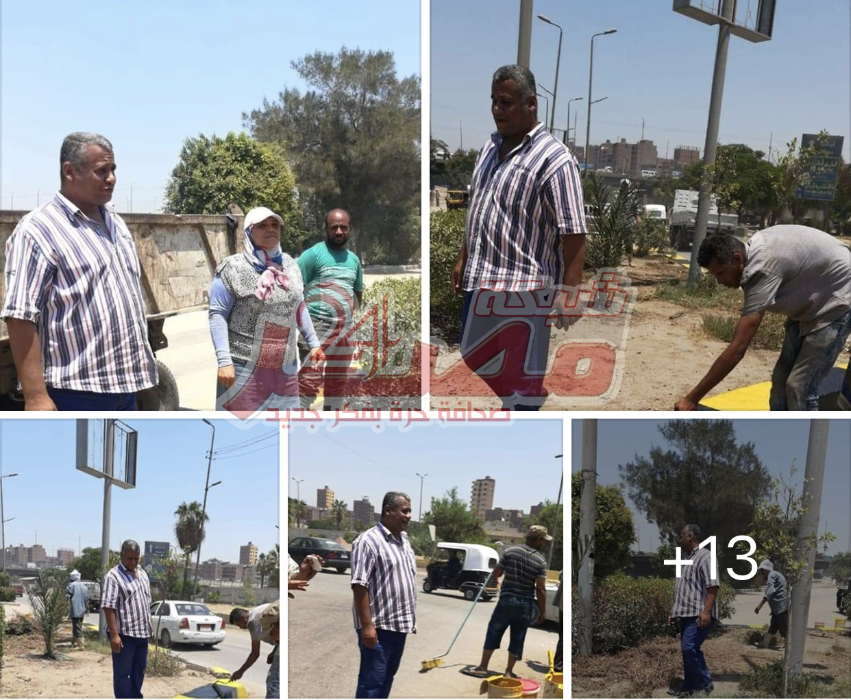 استمرار حملات نظافة وتجميل مدينة الخصوص