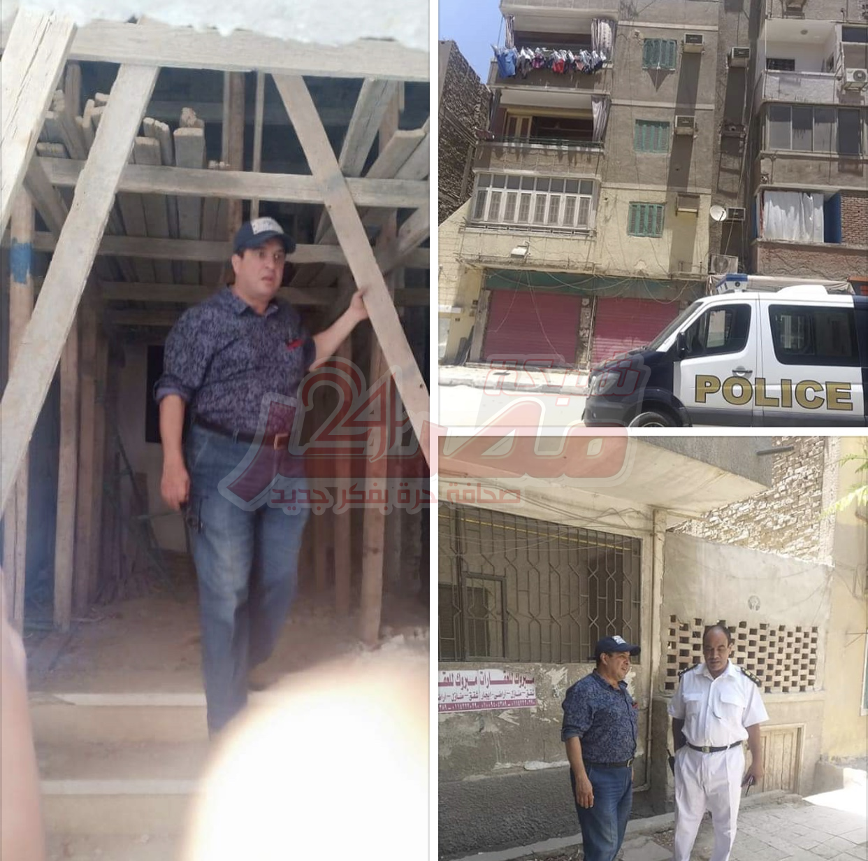 رئيس حى المعصرة يتدخل فى انقاذ ٢٠٠ مواطن بالمعصرة