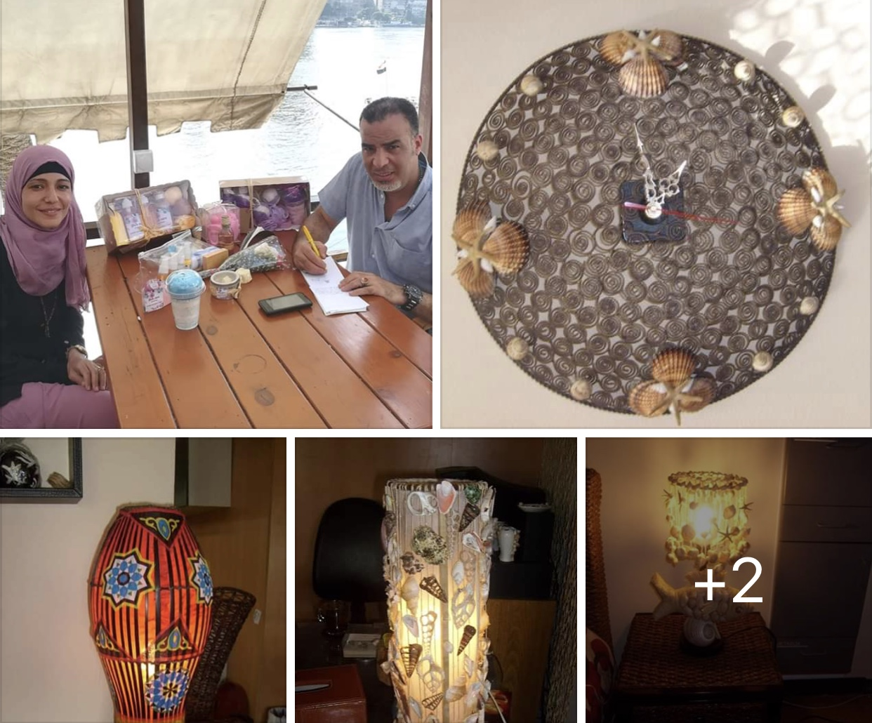 هبه خاطر : الديكور حلم حياتي و هدفي براند باسمي ..بالصور