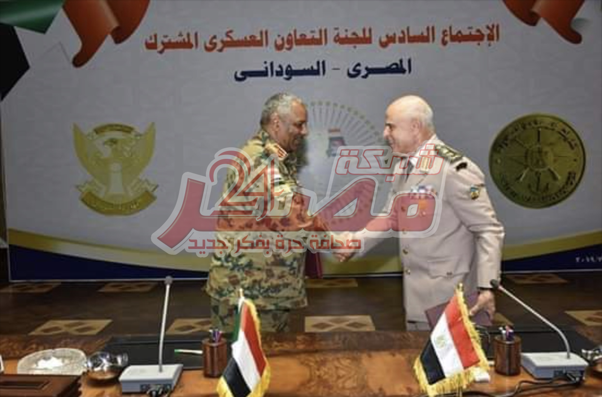رئيس أركان حرب القوات المسلحة يلتقى رئيس الأركان المشتركة السودانية .