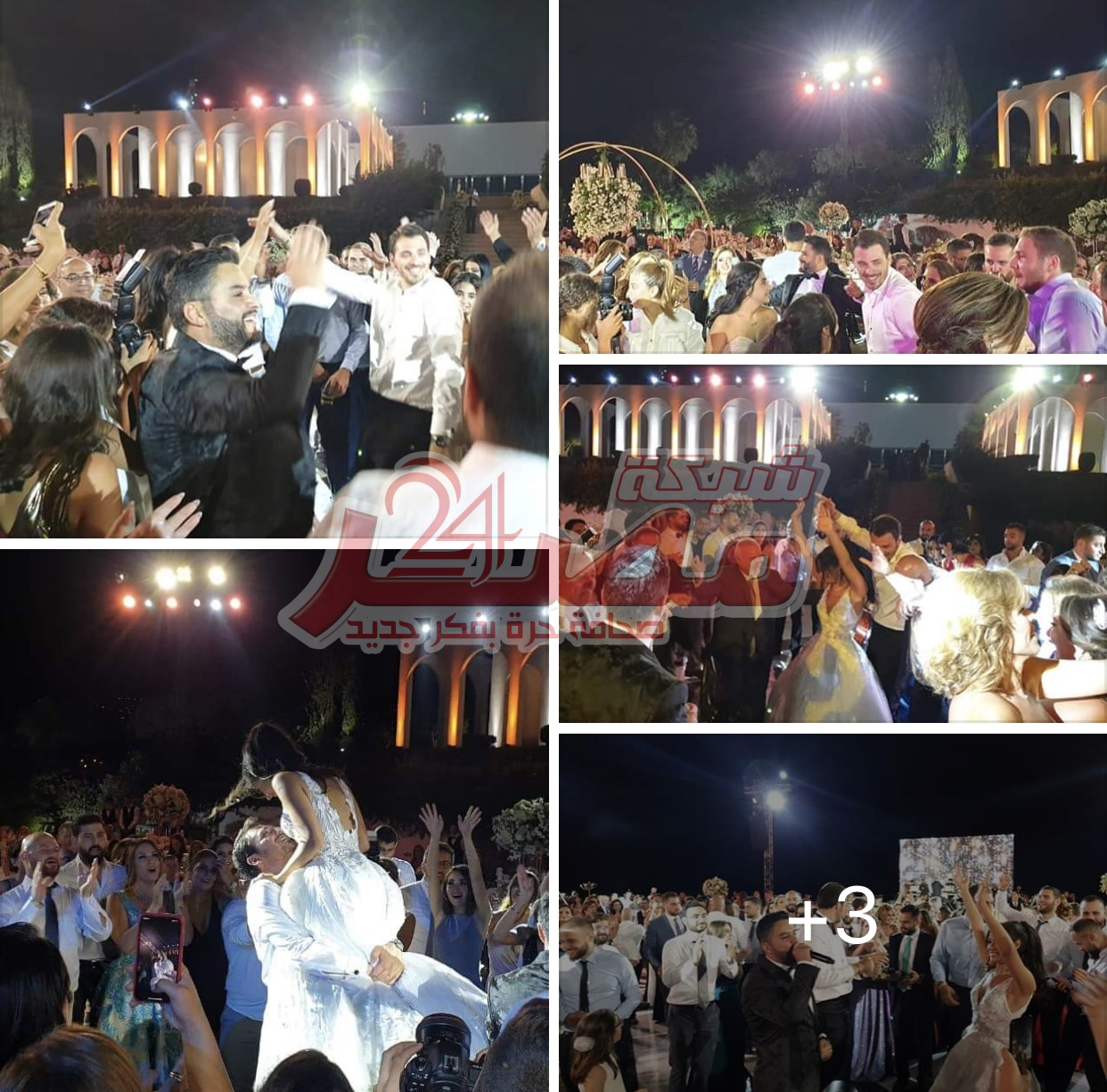 بالصور.. هشام الحاج يحيي حفلين زفاف في لبنان